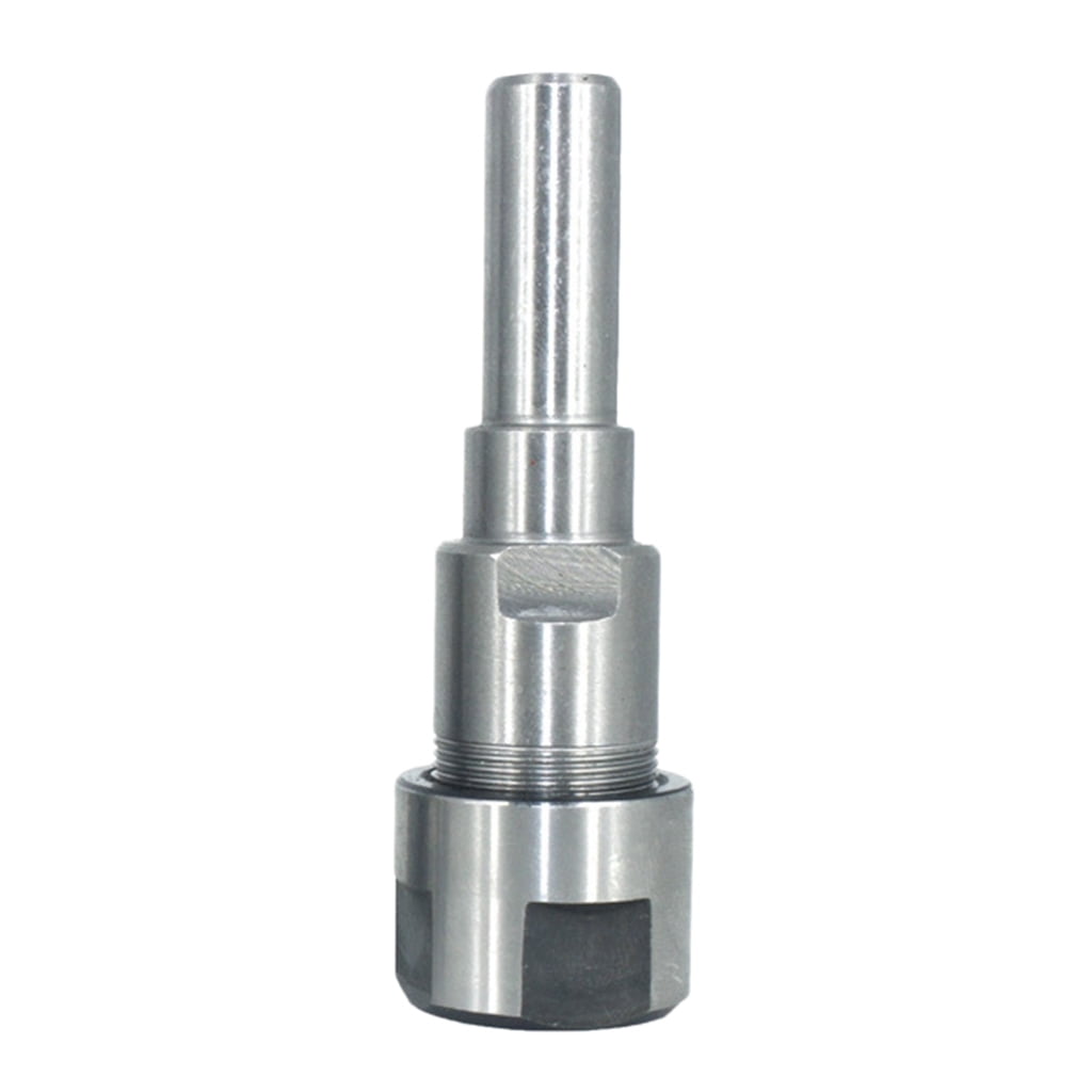 CoCud Router Collet Extension Rod Converter – 12.7mm To 12.7mm 1/2" Shank, Milling Chuck Extender For Woodworking & CNC (Carbon Steel, Black Oxide)