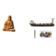 thumbnail image 1 of Estatua Del Sagrado Corazón De Jesús, Calavera, Barco, Quemador De Incienso, Figura Coleccionable, Adorno De Mesa, Escultura Para Dormitorio, Oficina, Pasillo, Escritorio, 1 of 8
