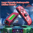 thumbnail image 3 of Manette pour Switch, Manette Sans Fil pour Jeu Joystick L/R - Joystick Switch Prenant en Charge Double Vibration/capture d'Écran/contrôle Sport/réinitialisation à une Touche, 3 of 6