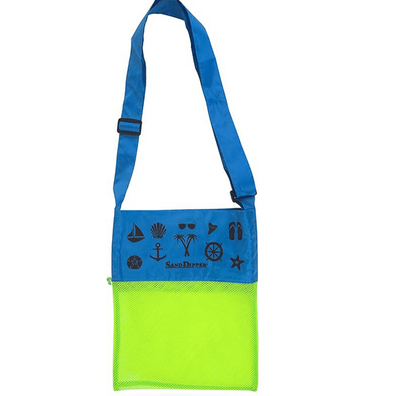 Sand Dipper Shell Collecting Beach Bag (3 Pocket)