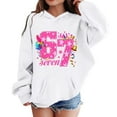 thumbnail image 2 of 67 Niños con capucha Niñas 6 7 Meme Sudadera cómoda manga larga Suéteres divertidos 6 7 Número impreso Novedad manga larga con capucha Suéter de moda cómodo once once hoodie (blanco,11-12 años), 2 of 4