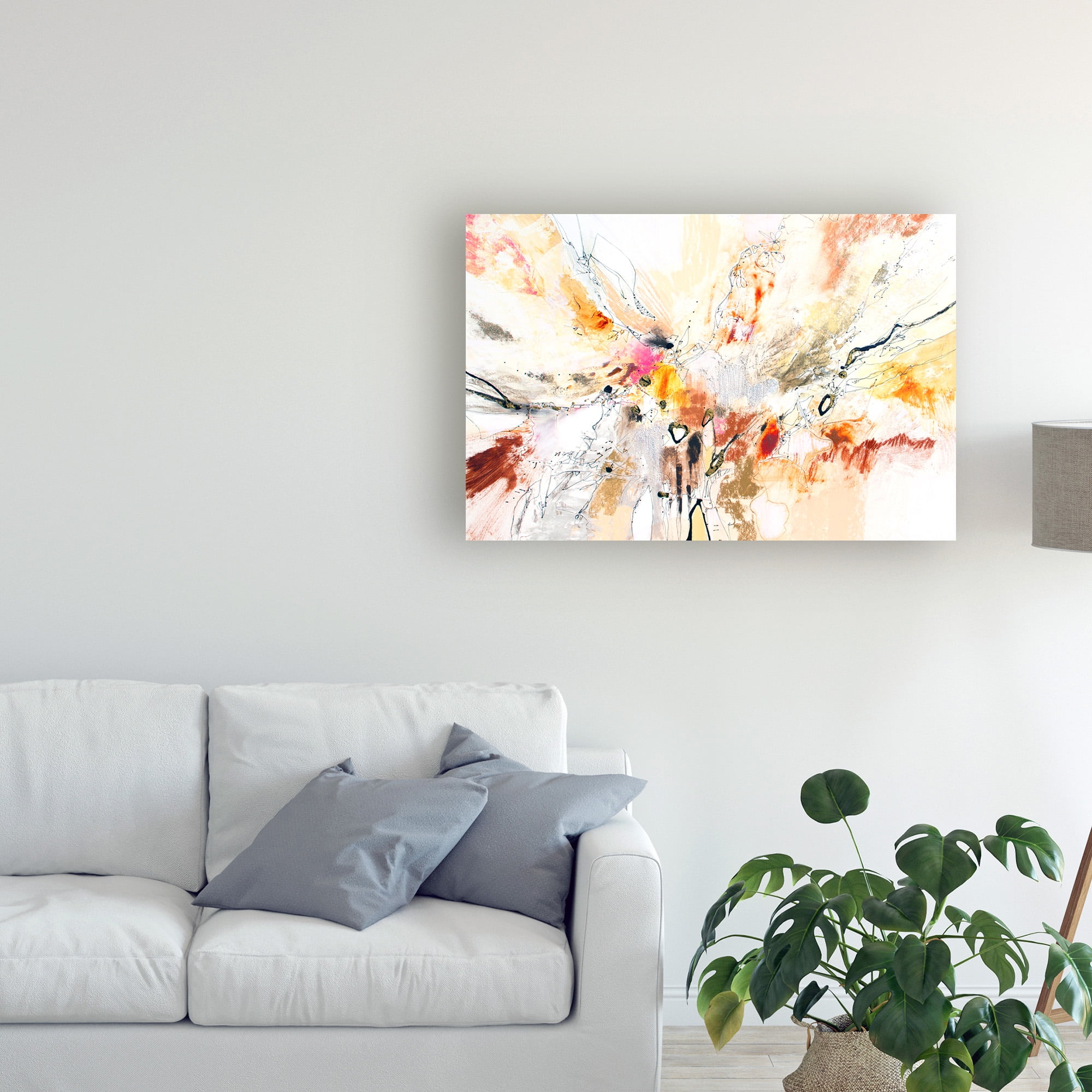 Trademark Fine Art 'Black And White Series IV' Canvas Art by Jennifer Gardner