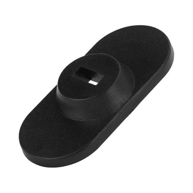 Tablets Lock Adhesive Pad, Laptop Anchor Plate Black Key Hole 42x30mm Safety for Notebook for