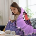 thumbnail image 3 of Pokemon Gengar Throw Blanket Cute Flannel for Boys Girls Men Women, 3 of 7