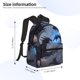 thumbnail image 2 of Easygdp Black And Blue Lightning Dragon Mochila Casual para Portátil, Mochila para Escuela, Viajes, Negocios, 2 of 5