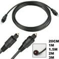 thumbnail image 1 of Digital OD2.2mm Fibre Optical Audio Toslink SPDIF Cable Lead For Surround Sound, 1 of 5