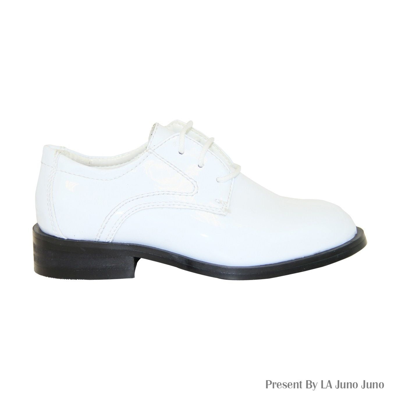 Prom and Formal Events Uniform VANGELO Boy Kid Formal Tuxedo Dress Shoe for Wedding