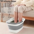 thumbnail image 4 of Lavabo plegable para pies Beinilai Soaking Feet, 15 L, gris, 4 of 7