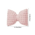 thumbnail image 3 of Bow Tie Pillow Cushion for Sofa Bed Chair Office Decor, Comfortable Soft Plush Throw Pillow for Living Room Bedroom, Home Decorative Accent Pillow for Adults, Gifts for Women Men, 3 of 6