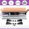 thumbnail image 3 of ERKUL Roof Rack Cross Bars for Subaru Forester 2014-2019 | Anti-Theft Lock Aluminum Crossbars for Rooftop, Cargo Carrier, Luggage, Kayak, Canoe, Bike | Silver, 3 of 7