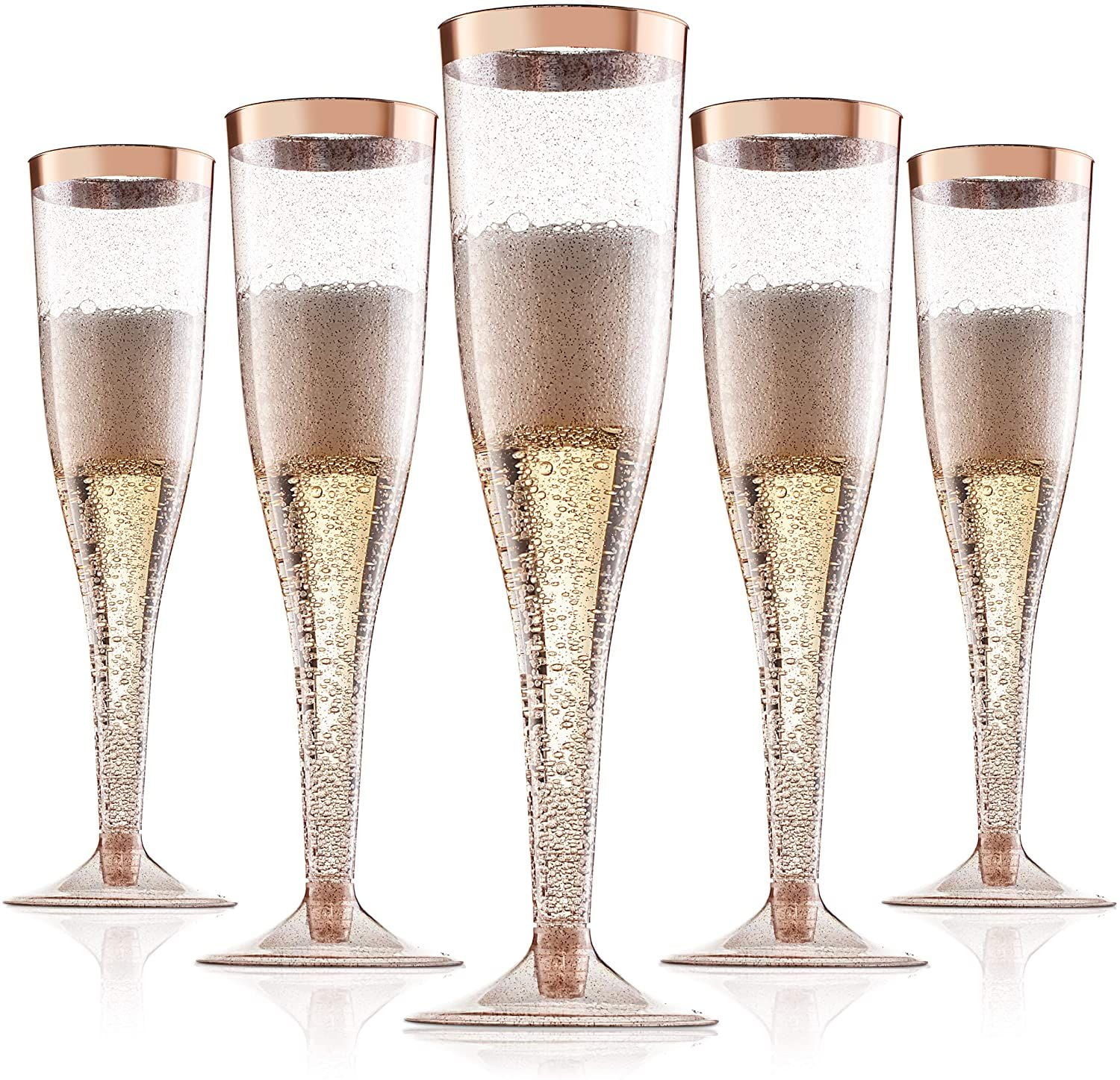 BrüMate - Insulated Champagne Flute, Glitter Rose Gold – Kitchen
