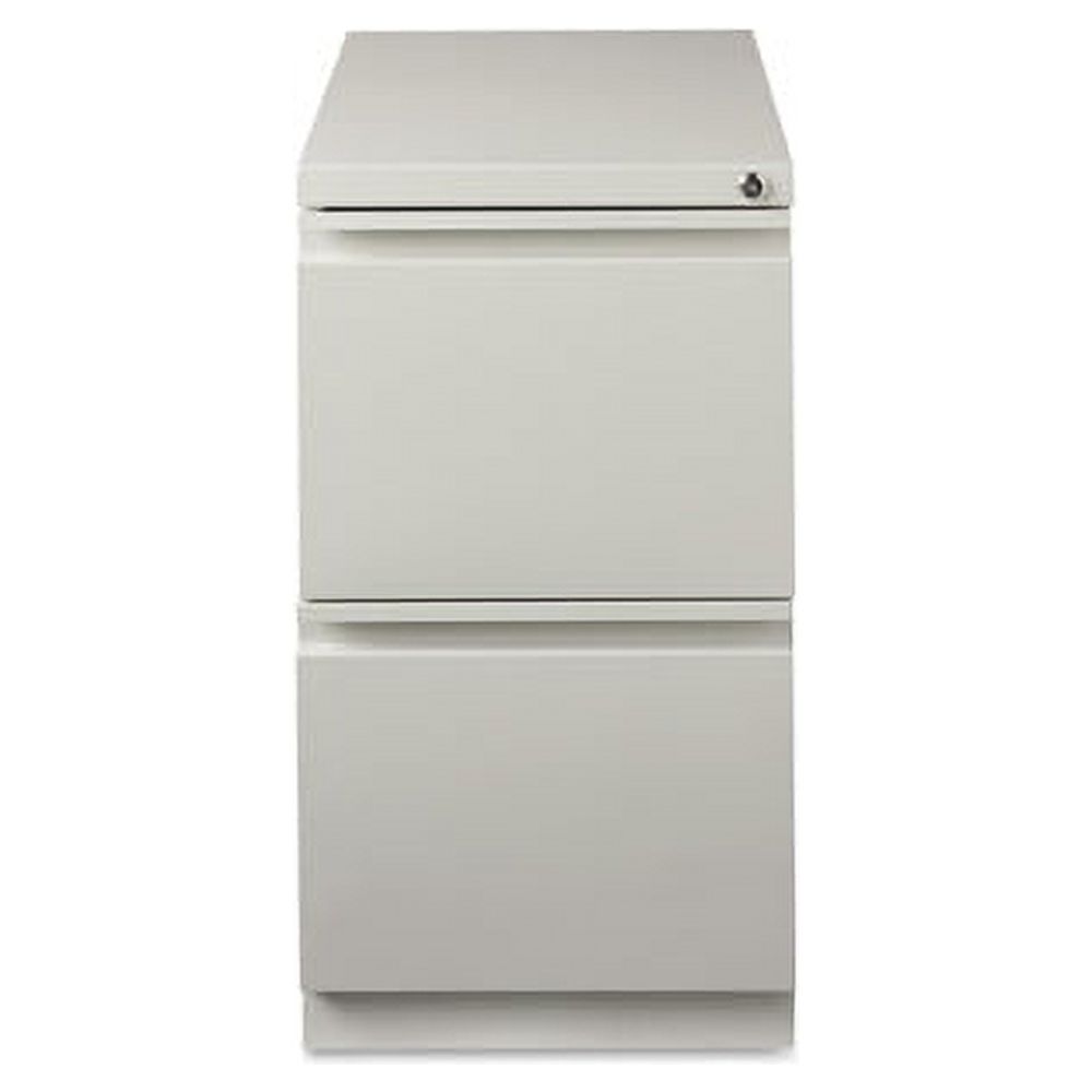 2 Drawers Vertical Steel Lockable Filing Cabinet, Gray - image 2 of 7