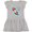 AC-Heather Grey, variant on Inktastic Otter-ly in Love-otter with Heart Girls Toddler Dress
