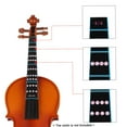 thumbnail image 2 of Aibecy Beginners Practice Violin Fretboard Marker 4/4 Fiddle Finger Guide Fingerboard Sticker Label Intonation Chart, 2 of 7