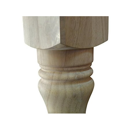34 5 Unfinished Farmhouse Kitchen Island Or Counter Height Table Legs Single Leg Canada Counter Height Table Legs Single Leg, Kitchen Island Table Legs Wood