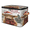 Multicolor 1, variant on ADECORIVY Christmas Cute Highland Cow Storage Bin with Zipper Lid, Fabric Foldable Shelf Baskets Boxes, Closet Lidded Storage Bins, Decorative Clothes Organizer for Bedroom Home