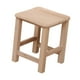 thumbnail image 4 of Reposapiés de madera para sentarse, banco de exhibición para jardín, pequeño Estilo a, 4 of 9
