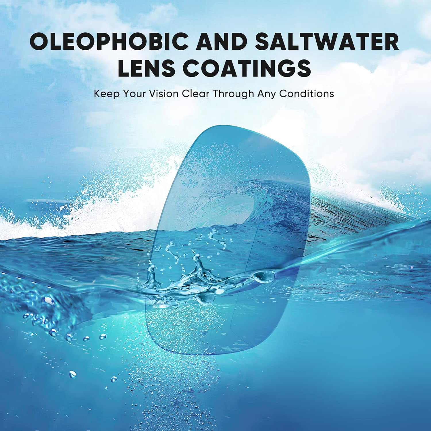 KastKing Ellijay Bifocal Polarized Sunglasses, Bi-Focal x1.5 x2.0 x2.5 Magnifications, Wrap Sport Reader Sunglasses