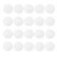 thumbnail image 2 of Round Badge Cover Pin Protector Clear Badge Holders Suitable For Gift Giving Collectible Item Transparent 8.30X8.30X0.10cm 20Pack, 2 of 3