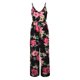 thumbnail image 2 of Mono sin mangas Sunloudy para mujer con estampado floral, correas ajustables, cuello en V profundo, cintura alta, ropa de verano Sunloudy  S M L XL XXL, 2 of 7