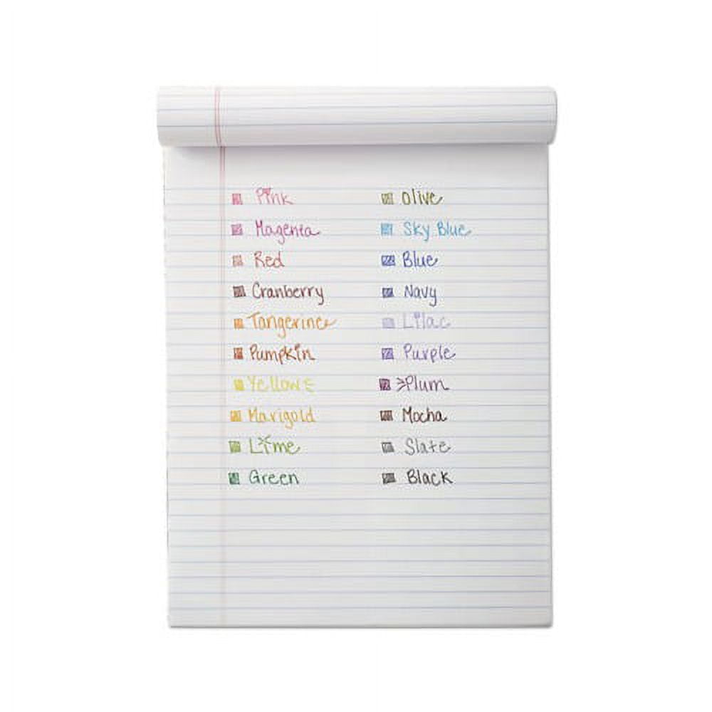 Point Guard Flair Stick Porous Point Pen Bold 1.4mm, Assorted Ink/Barrel, 48/Set
