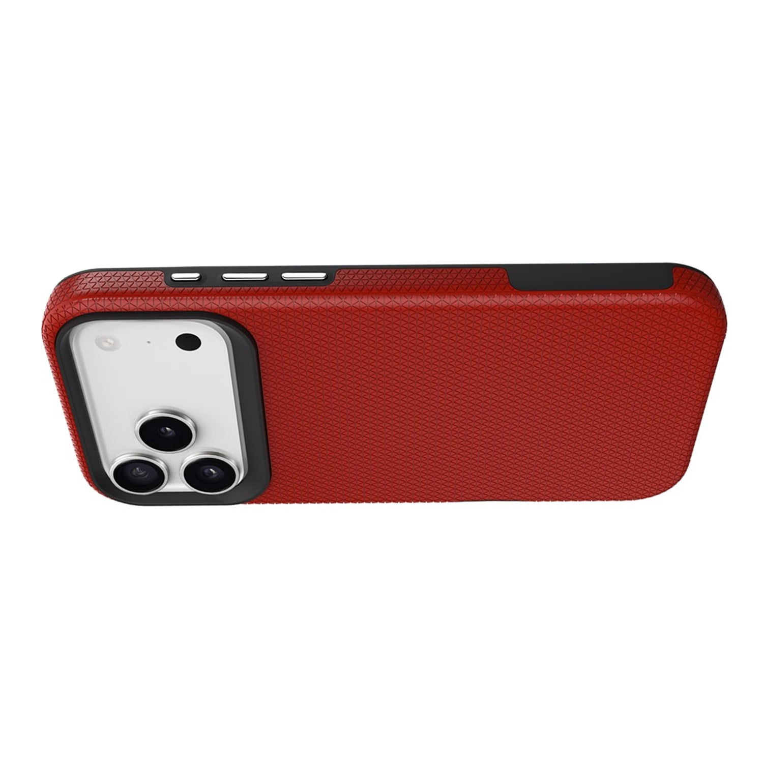 Tough and Protective Dual Layer Shell for iPhone 17 Pro Max - Red