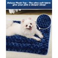 thumbnail image 2 of Alfombra de cama para perros Exsnugy, reversible, lavable, para perros pequeños, medianos y grandes, 2 of 8