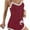 Wine Red, variant on yunLCZ Womens Nightgowns Women Sleepwear Sexy Push Up Two Pieces Sleeveless Shorts Set Sexy Underwear Sleepwear Suit Pajamas Pajama Dress