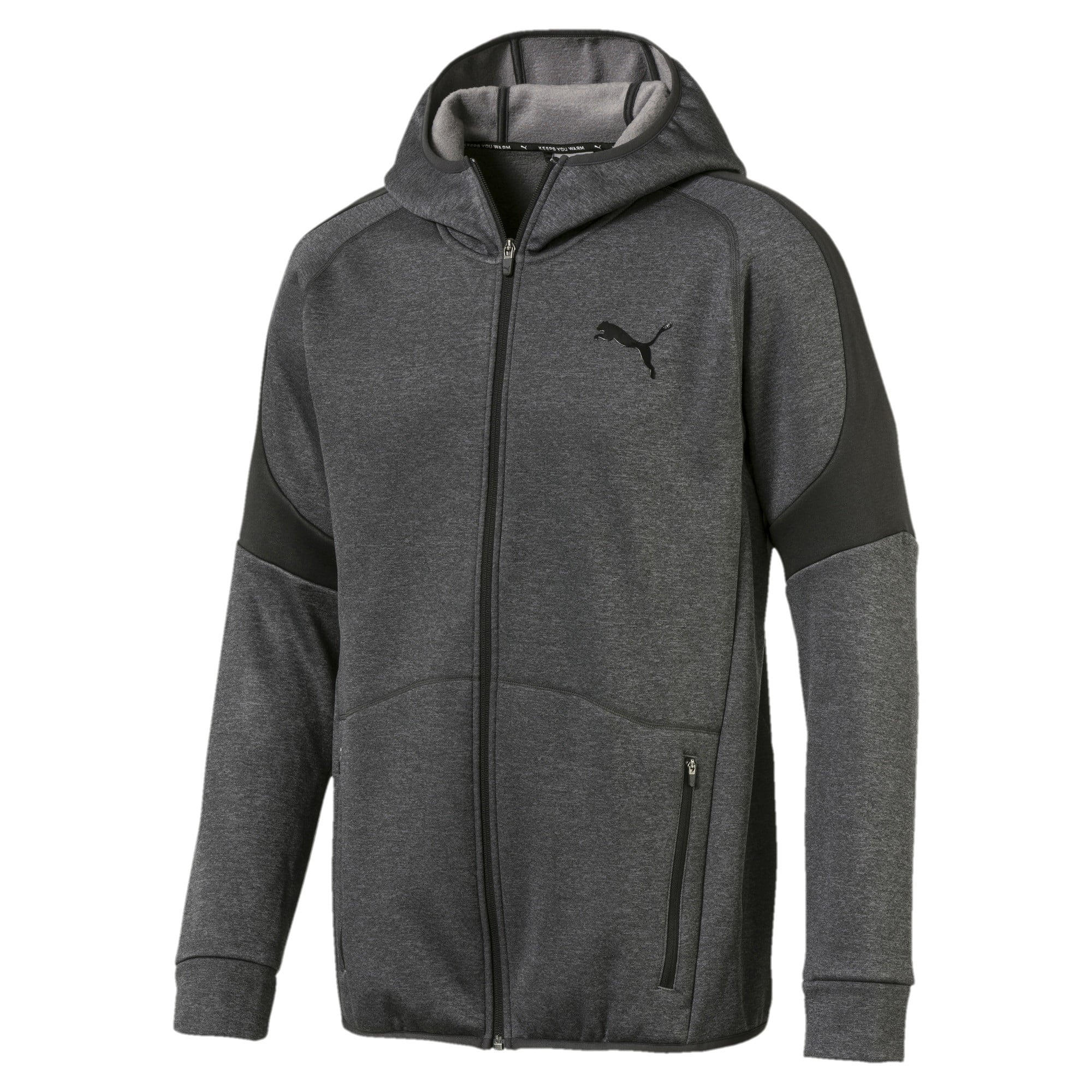 evostripe full zip men's hoodie
