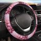 thumbnail image 5 of Fotbe Pink Glitter Heart Candy Funda para Volante Universal de 15 pulgadas, Accesorios para Auto para Hombre y Mujer, Protector de Volante Cómodo para SUV y Sedán, 5 of 6