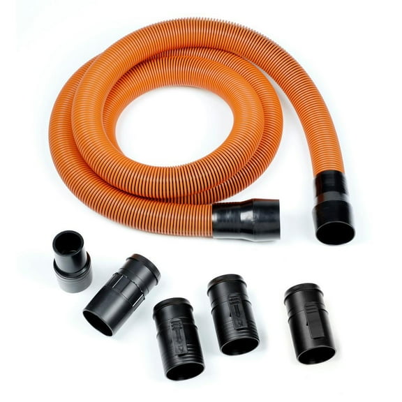 1-7/8 In. X 10 Ft. Pro-Grade Locking Vacuum Hose Kit For RIDGID Wet/Dry Shop Vacuums