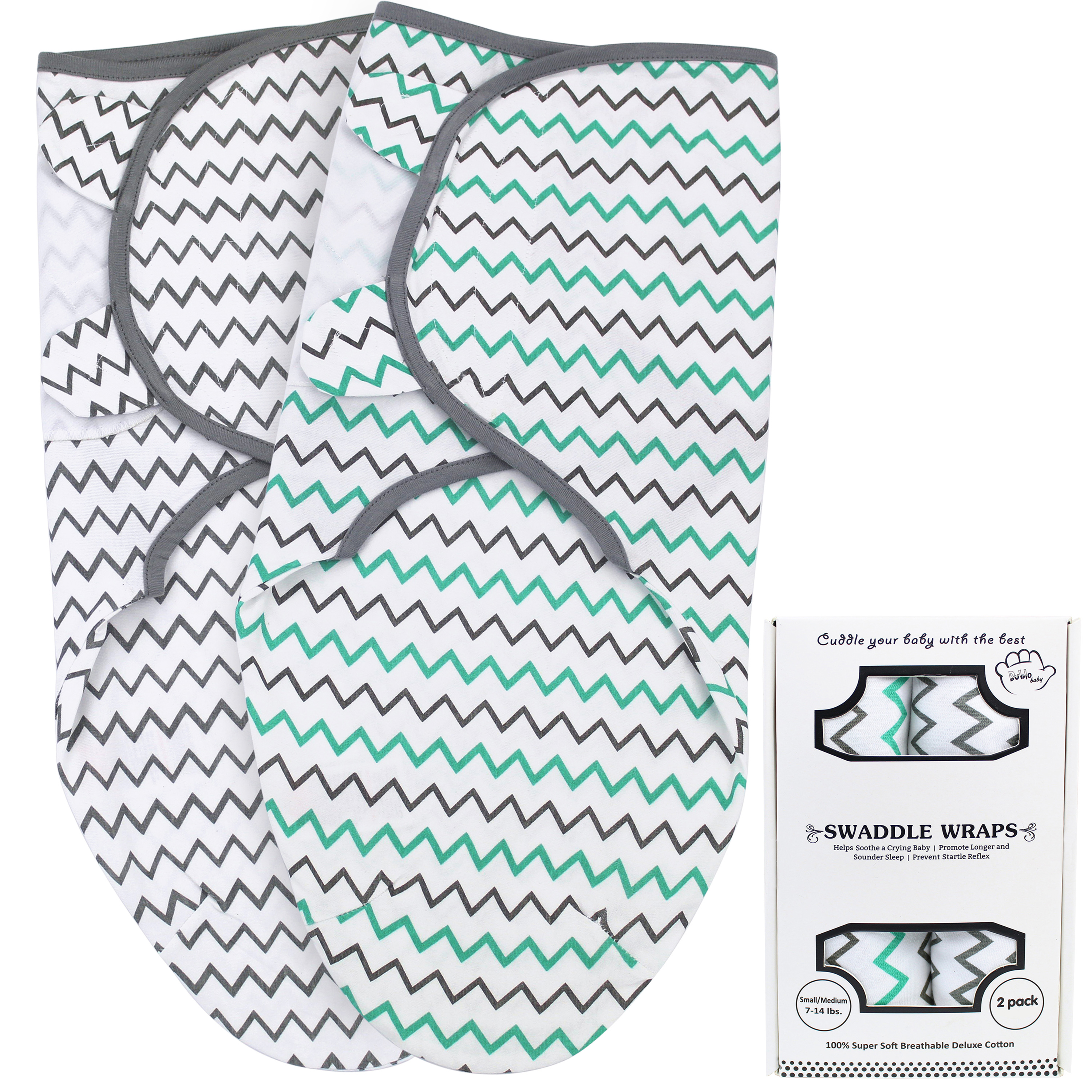 Bublo Baby Baby Swaddle Blankets for Newborn Boy and Girl, Large 36