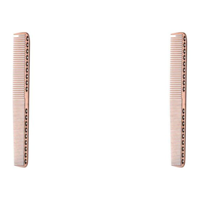 Vogacara Peines de peluquería para peinar el cabello sin esfuerzo con redondos antiestáticos del peine no dañarán los peines para el cabello s909(S):rosa roja 2Conjunto
