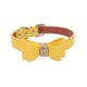 thumbnail image 1 of Collar de perro Gloria Collar de strass con pajarita amarillo XS, 1 of 9