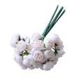 thumbnail image 1 of Ramo de rosas artificiales de Camelia de 27 cabezas, flor de seda, fiesta de boda, hogar, bricolaje Sincero Electrónica, 1 of 5