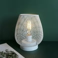 thumbnail image 7 of Table Lamp Light Bedside Bedroom Decor White, 7 of 7
