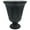 Black, variant on Classic Home & Garden 19 in. H X 16 in. D Plastic Larissa Urn Planter Sand
