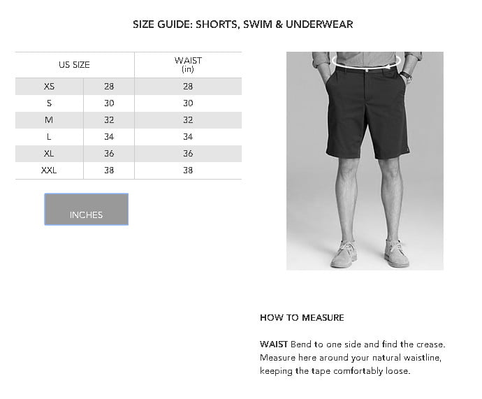 lacoste underwear size chart