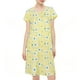thumbnail image 4 of Pijama Zando de algodón con estampado de luna y estrellas para mujer Plus, 4 of 7