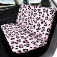 thumbnail image 4 of Pzuqiu Leopard Print Automotive Vehicle Cushion Easy to Install, Suitable for SUV Seats Auto Seats Car Seats, Car Seat Cover Full Set for Sedans Most Sedans, 4 of 10