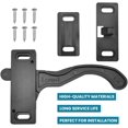 FCRV Screen Door Latch Kit with Screws, Camper Door Latch Right Side