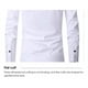 thumbnail image 5 of Camisa Formal De Manga Larga De Seda Helada Para Hombre, 5 of 5