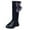 NIEWTR Girl's Knee High Boots-A-72-Black, variant on NIEWTR Boys Girls Riding Boots Knee High Mid Calf Shoes Little Kid/Big Kid Knee High Boots Winter Shoes Size 2