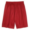 thumbnail image 2 of Youth PosiCharge Double-Layer Classic Polyester Mesh Short True Red Small, 2 of 8