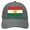 B, variant on HuiXinOu Iran Flag Hat with Printed Design, Adjustable Baseball Cap for Men Women, Patriotic Iranian Pride Souvenir Gift for Sports Fans