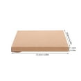 thumbnail image 2 of STRANDCHIC 50PCS Cardboard Card Storage Box Paper Mailers Light Brown Stylish For Home Organization, 2 of 8
