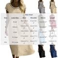 thumbnail image 3 of YTCAMLO 100%Cotton Summer Dresses for Women Fashion Boho Hollow Out Trim Short Sleeve Maxi Dress Comfy Breathable A Line Long Dresses, 3 of 9
