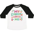 thumbnail image 3 of Inktastic My Grammy Loves Me Girls Apparel Girls Toddler T-Shirt, 3 of 5