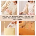 thumbnail image 5 of Qarigey Cinturón de calefacción eléctrico para mujeres, masajeador cálido para el útero, salud de la cintura para niñas, vibrador, Protección de la piel Rosado, 5 of 5