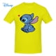 thumbnail image 2 of Disney Stitch In Love T shirt Harajuku Short Sleeve T-shirt 100% Cotton Graphics Tshirt Brands Tee Top6XL Gao Jinjia LED, 2 of 2